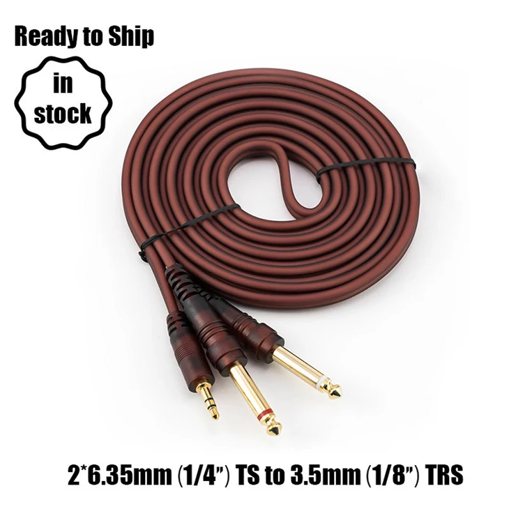 6.35mm txog 3.5mm Rau Amplifier